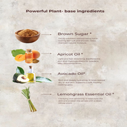 Lemongrass Spirulina Sugar Scrub | Medium