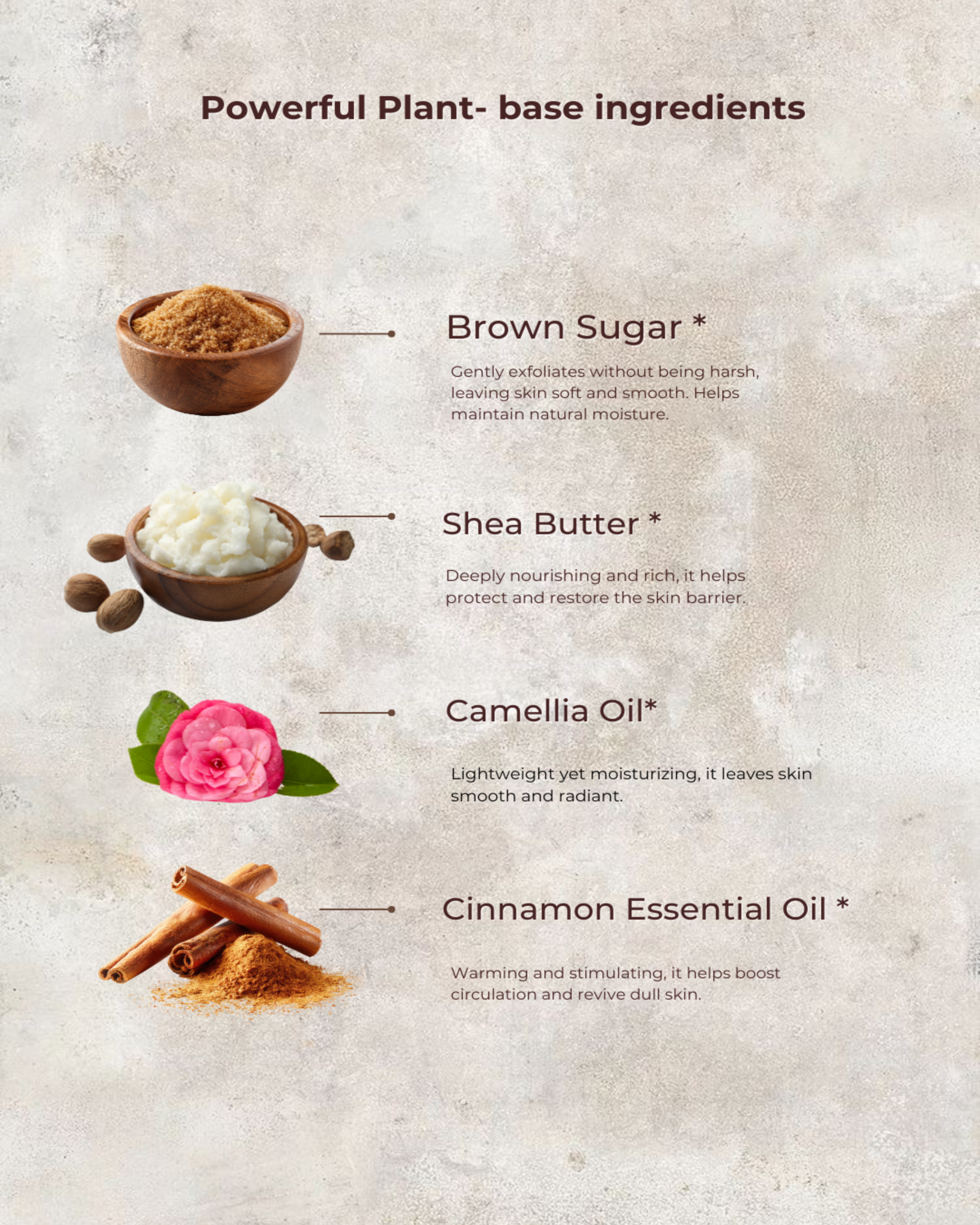 Cinnamon and Orange Sugar Scrub | Medium