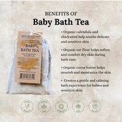 Baby Bath Tea | Made With Cocoa Butter and Herbs