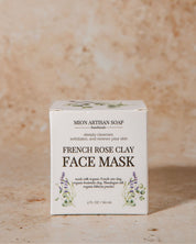 French Rose Clay Face Mask | Tone, Clear, and Detox