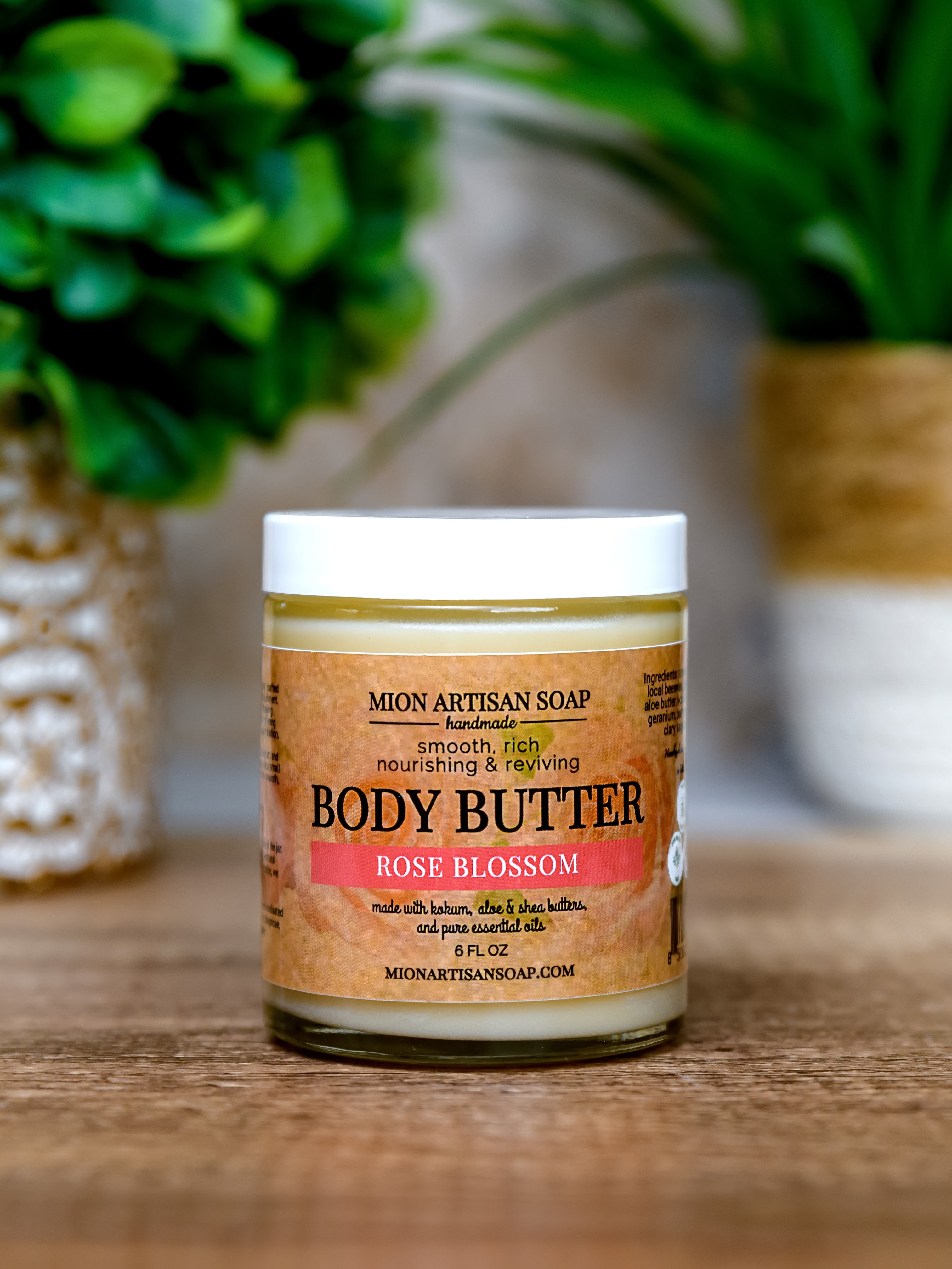 Body Butter - Rose Blossom | High in Essential Vitamins and Fatty Acids