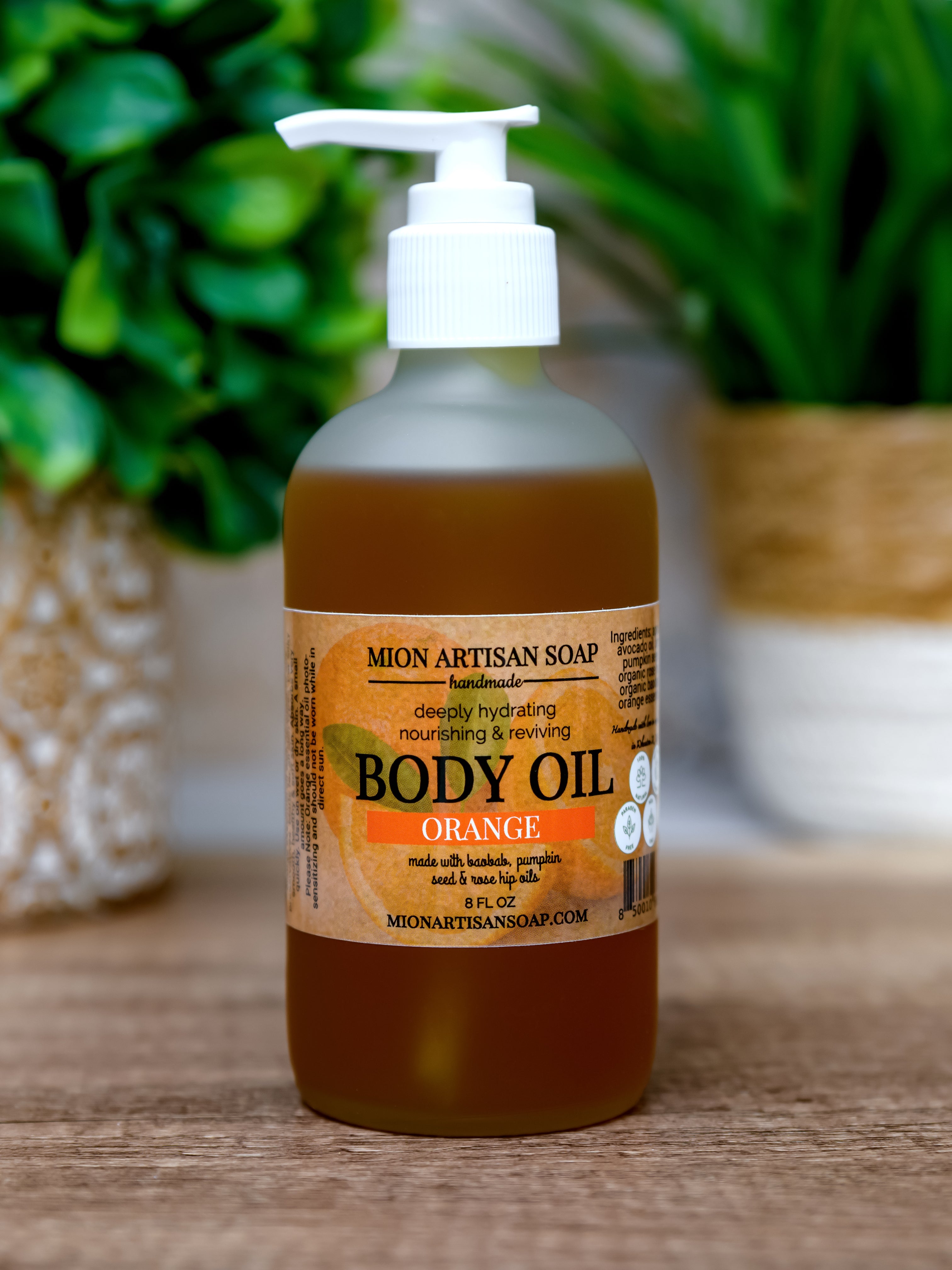 Orange Body Oil | Rich In Vitamins A, D, and E