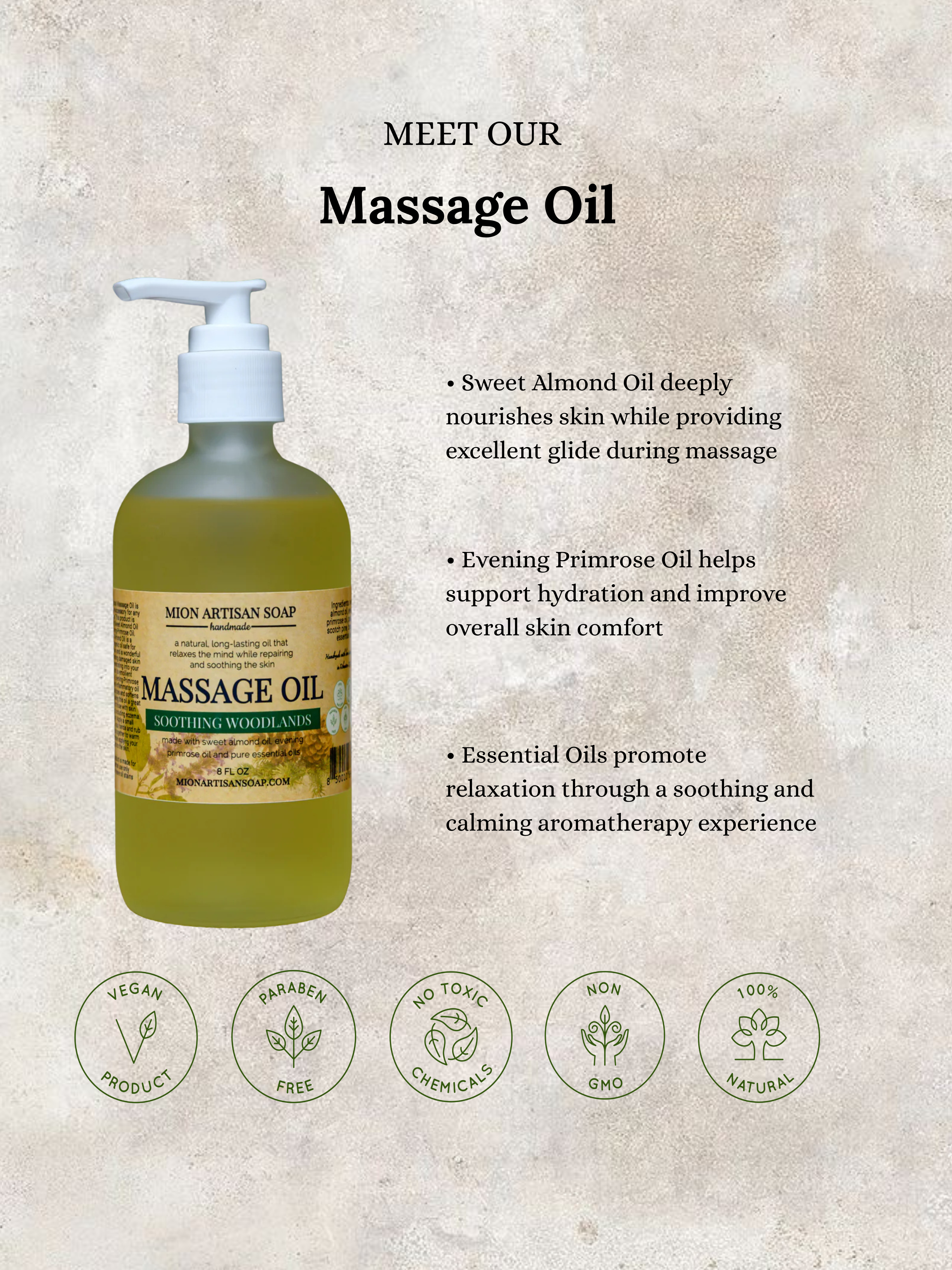 Massage Oils | 4 Scents