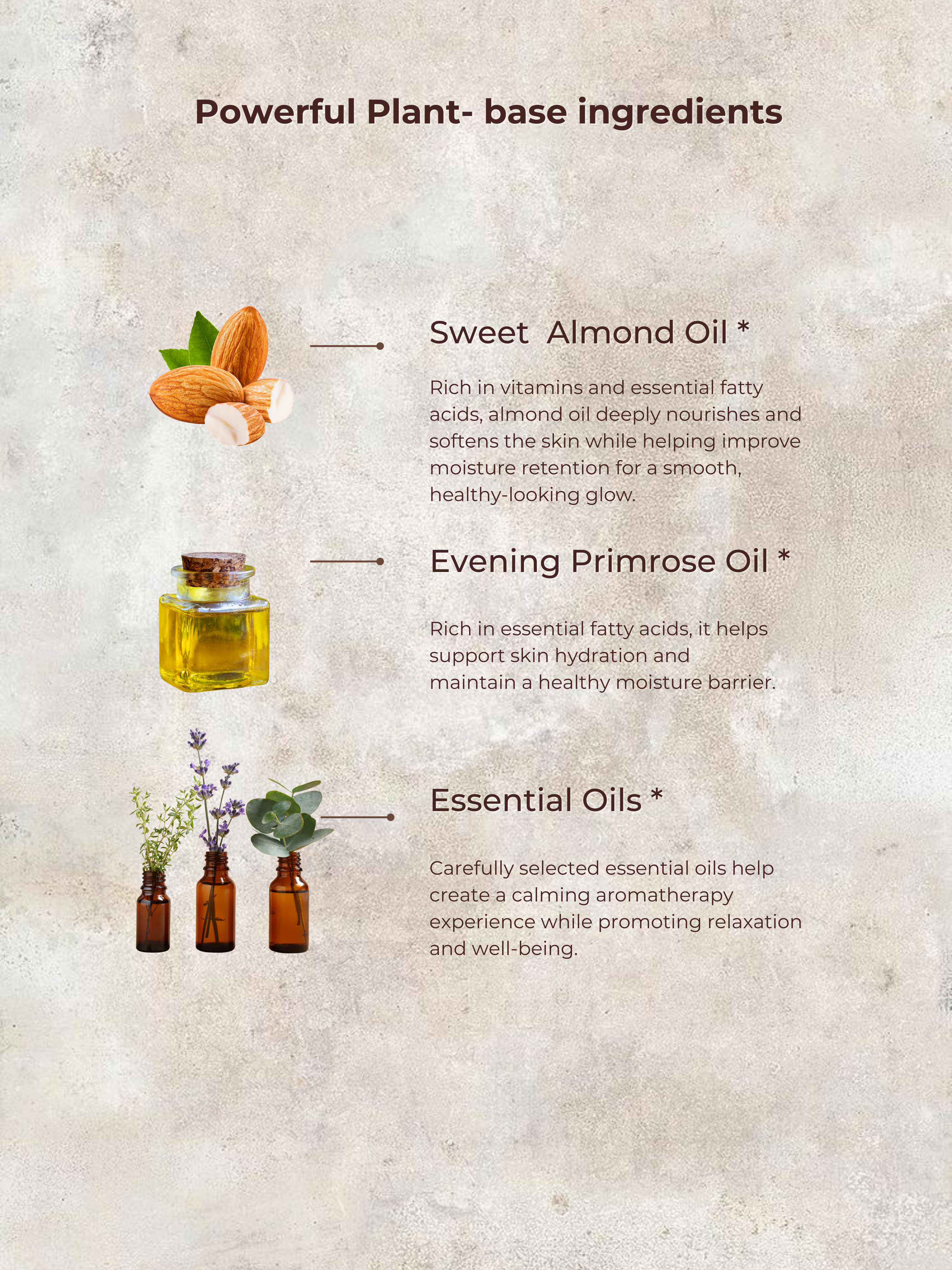 Massage Oils | 4 Scents