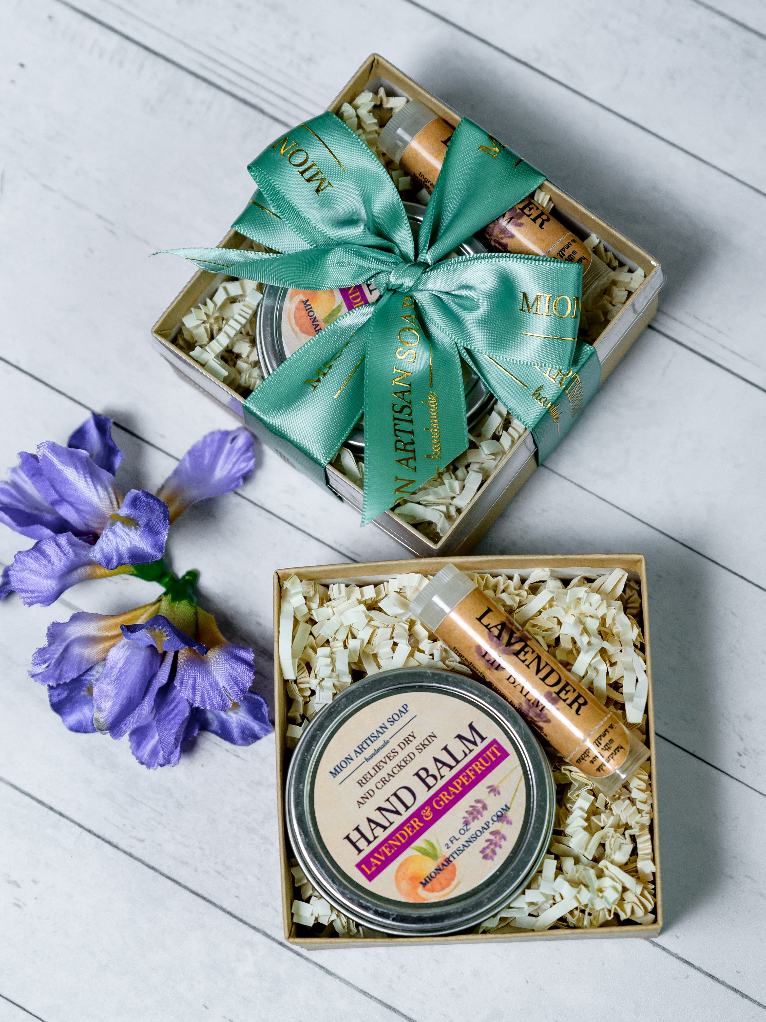 Hand and Lip Balm Set