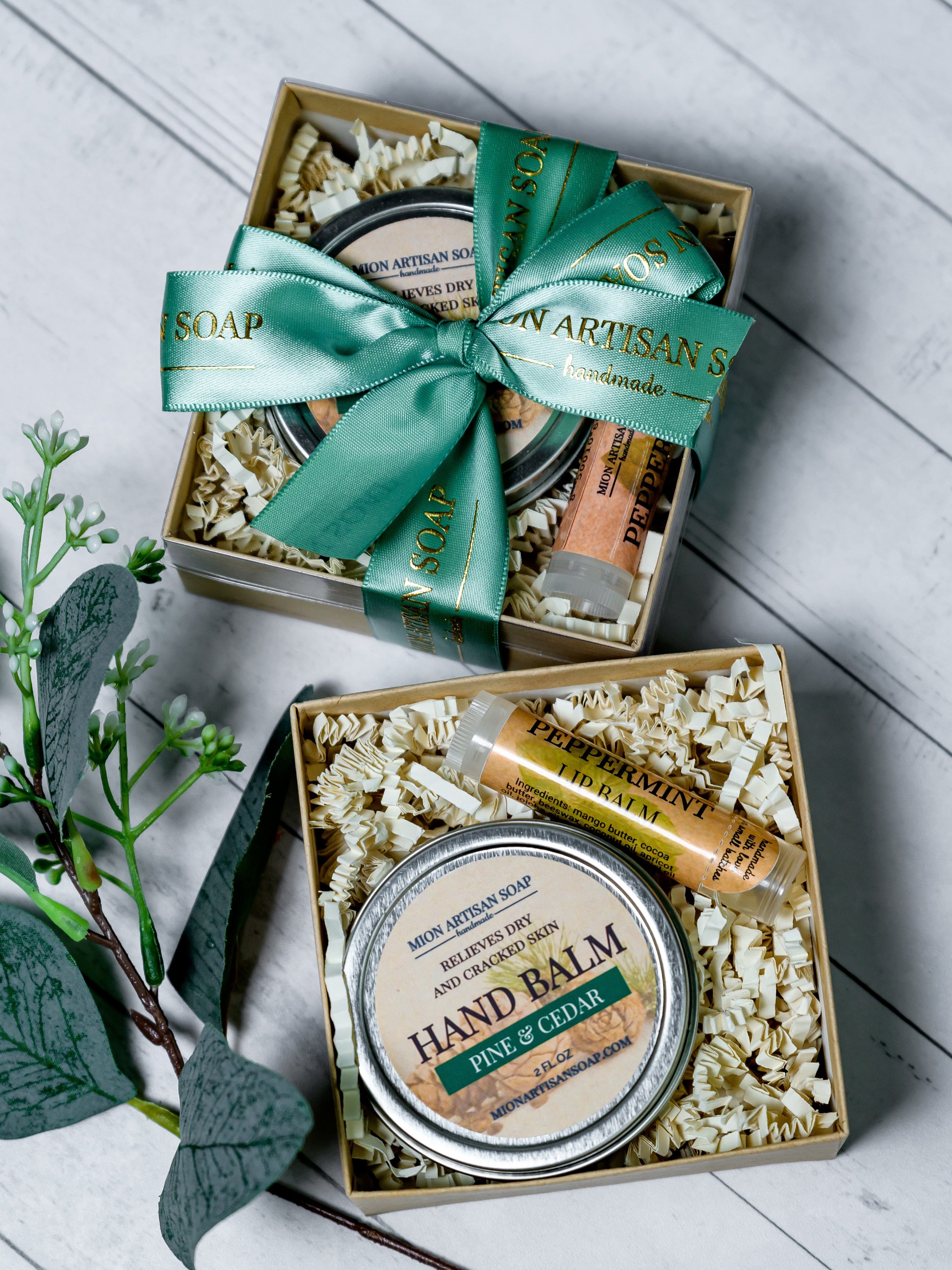 Hand and Lip Balm Set