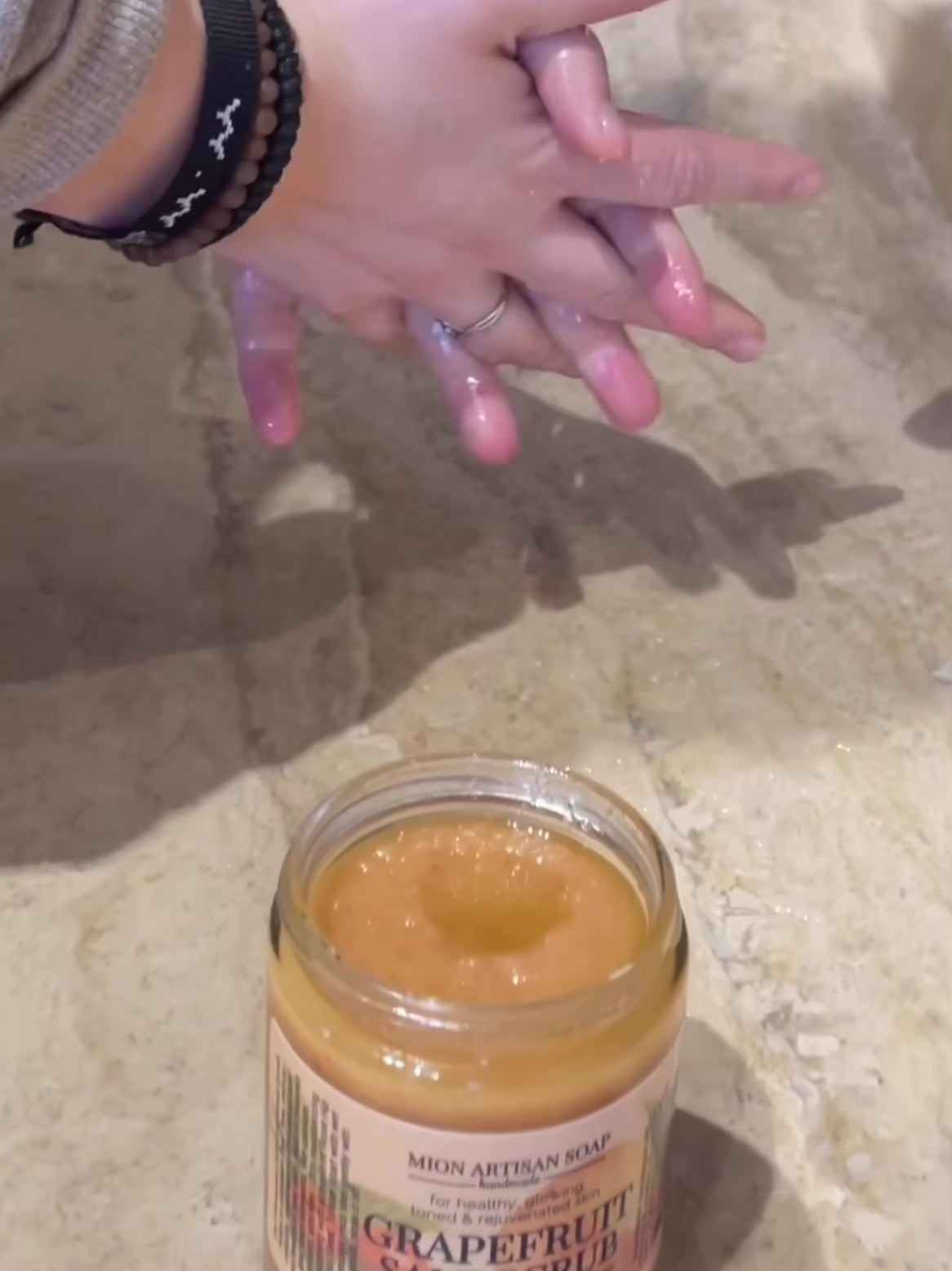 Himalayan Salt Grapefruit Scrub | Coarse